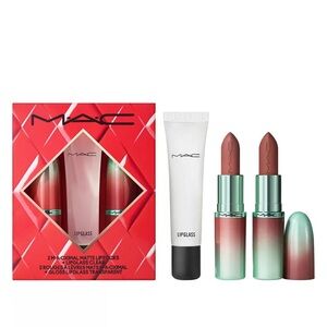 MACX to the future lip trio velvet teddy + whirl + lip glass SOLD OUT at stores